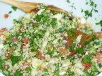 Mixing the Tabouli